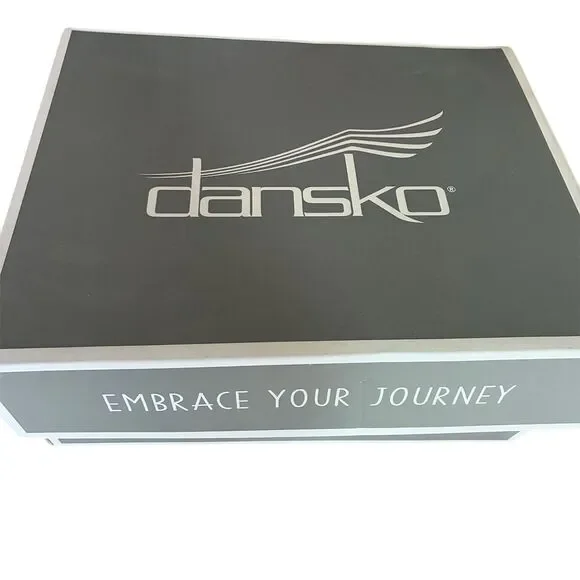 Dansko Women's Heeled Clogs Brown Size 40 (Women’s 10) Comfortable Casual Shoes - Picture 3 of 9